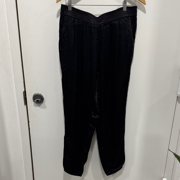 Zara Silk Texture Pants - Picture 1 of 5